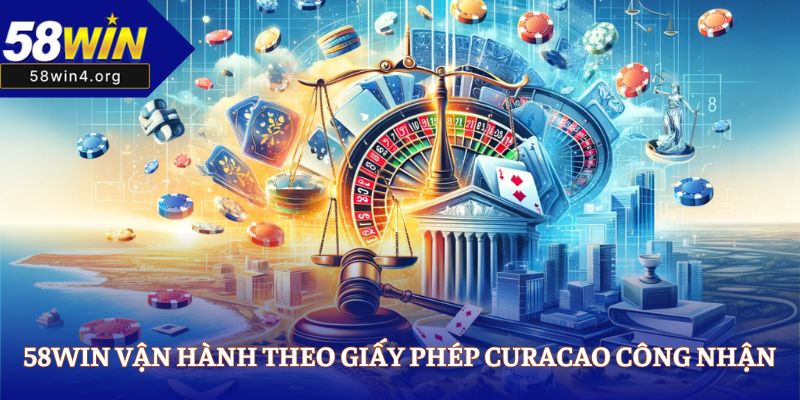 58WIN Nhà Cái Cá Cược Online Uy Tín Nhất Năm 2025 35 58WIN vận hành theo giấy phép Curacao công nhận