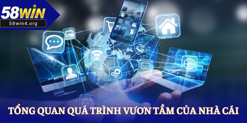 58WIN Nhà Cái Cá Cược Online Uy Tín Nhất Năm 2025 34 Tổng quan quá trình vươn tầm của nhà cái