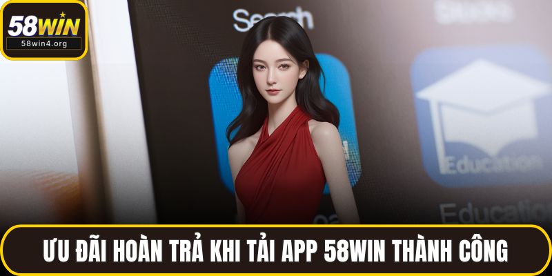 Tải App 58WIN – Chạm Một Lần, Thế Giới Cá Cược Trong Tay 4 Ưu đãi hoàn trả khi tải app 58WIN thành công
